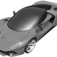 Illustration for article titled Patent Filing Shows Off Weird Mutant Ferrari LaFerrari
